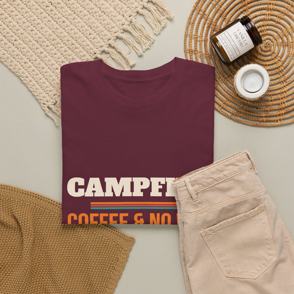 Funny Camping T-Shirt, Camper Gift for Men and Women, Camping Trips, Birthday and Christmas Gift