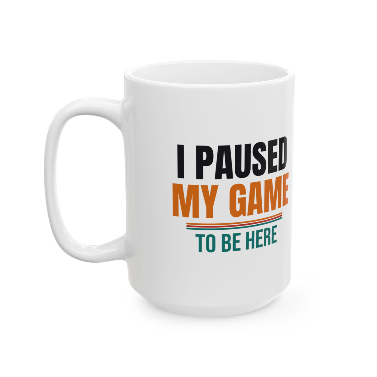 Funny Gamer Coffee Mug, Gaming Gift for Teens and Adults, Birthday and Christmas Gift