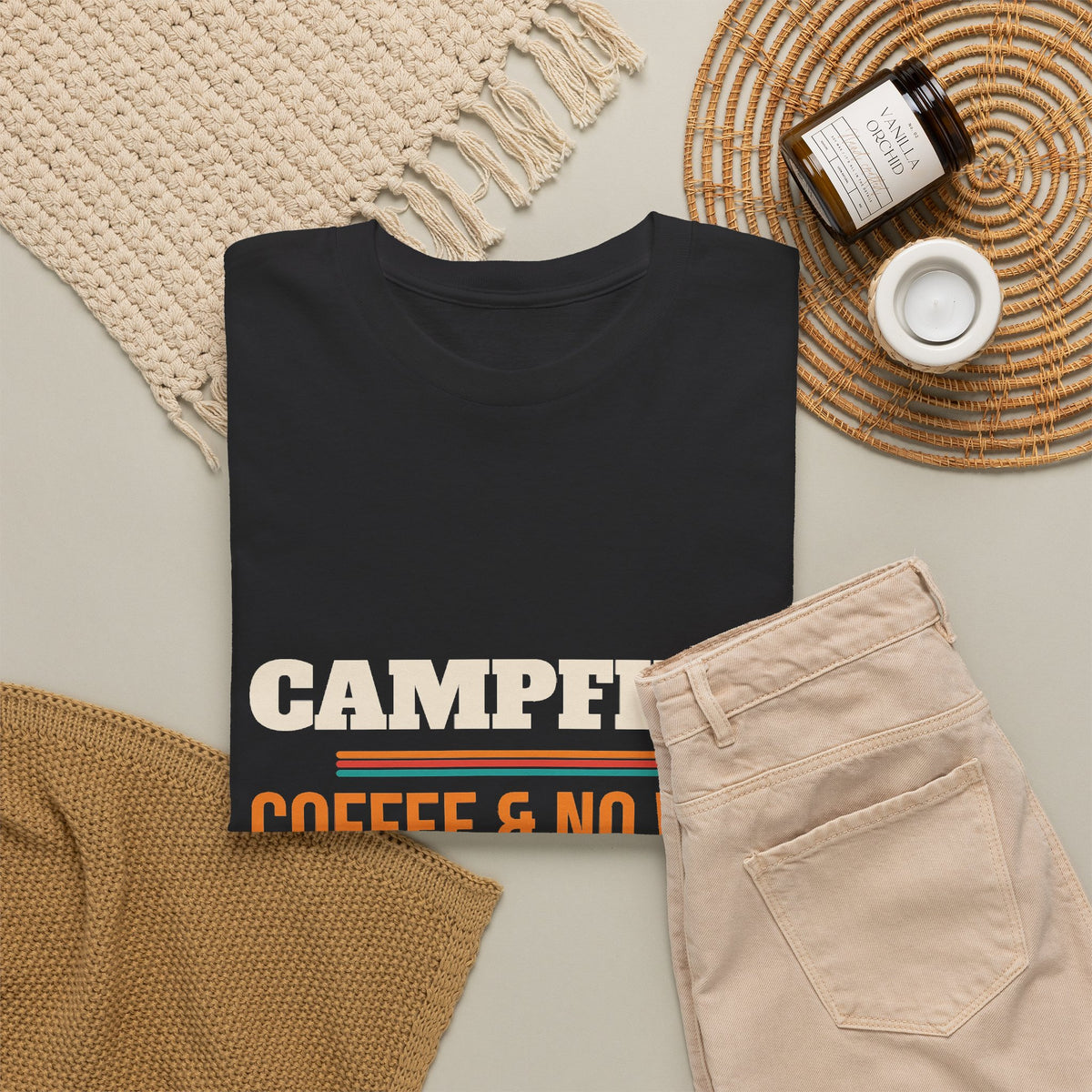 Funny Camping T-Shirt, Camper Gift for Men and Women, Camping Trips, Birthday and Christmas Gift