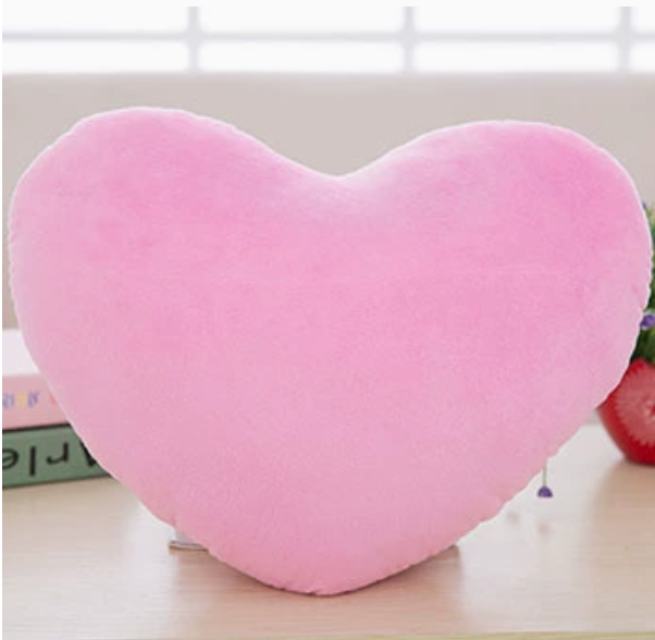 Cute Plush Heart Shape Pillow Cushion view 2