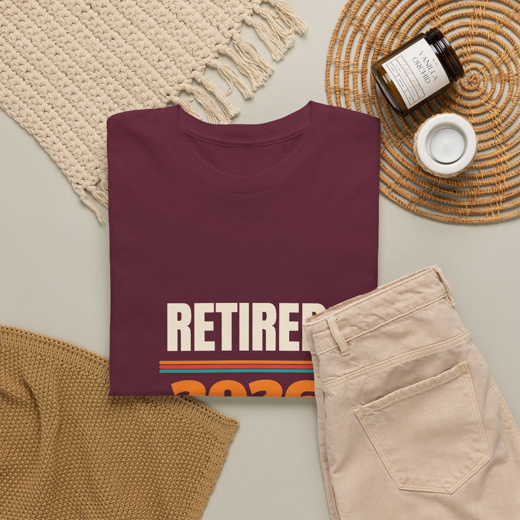 Funny Retirement 2026 T-Shirt, Retirement Gift for Men and Women, Retirement Party Gift