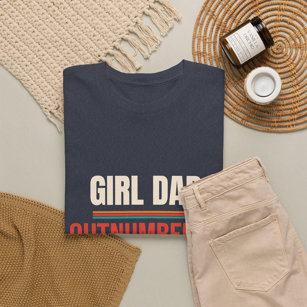Girl Dad T-Shirt, Gift for Dad of Daughters, Father's Day and Christmas Gift