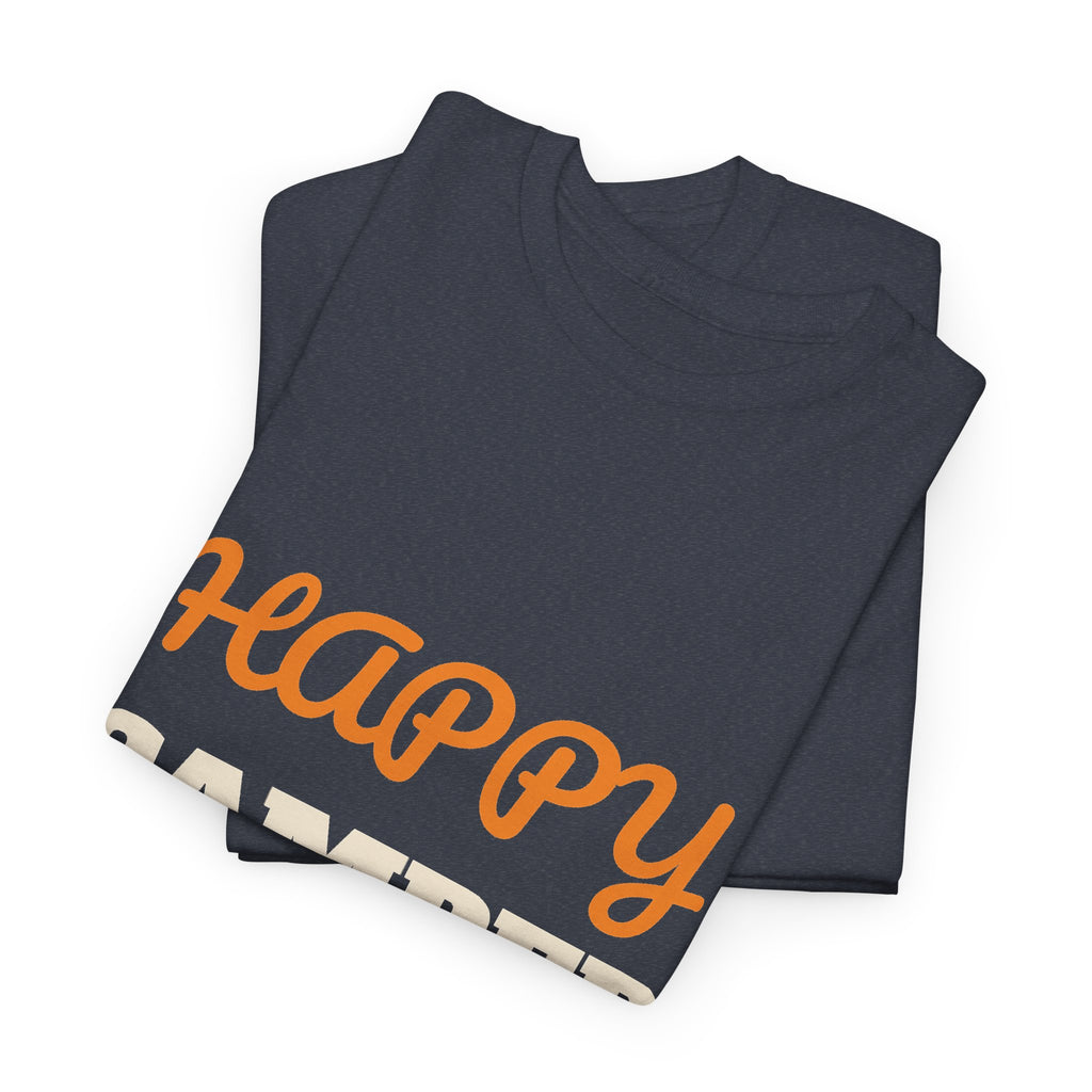 Happy Camper T-Shirt, Camping Gift for Women and Men, Camping Trips, Birthday and Christmas Gift
