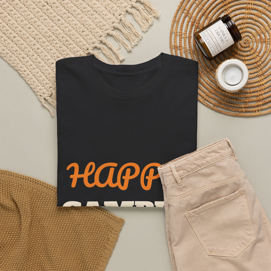 Happy Camper T-Shirt, Camping Gift for Women and Men, Camping Trips, Birthday and Christmas Gift