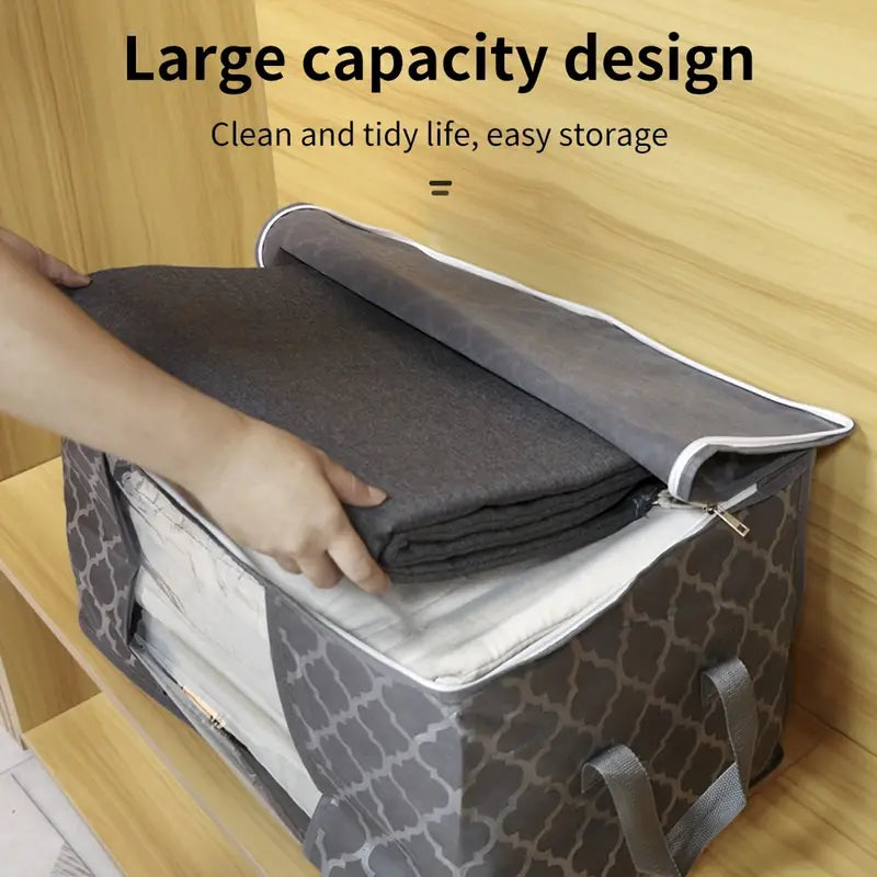 Non-woven Quilt Storage Bag for Home Organization view 5