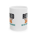 Funny Retirement 2026 Coffee Mug, Retirement Gift for Men and Women, Retirement Party Gift