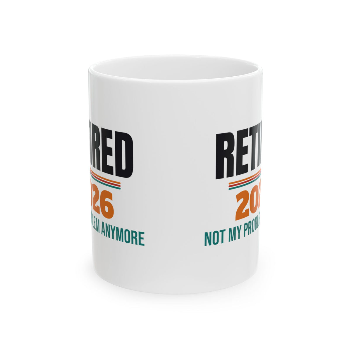 Funny Retirement 2026 Coffee Mug, Retirement Gift for Men and Women, Retirement Party Gift