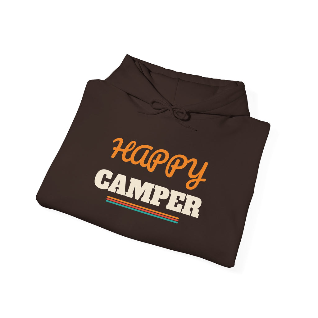 Happy Camper Hoodie, Camping Gift for Women and Men, Camping Trips, Birthday and Christmas Gift