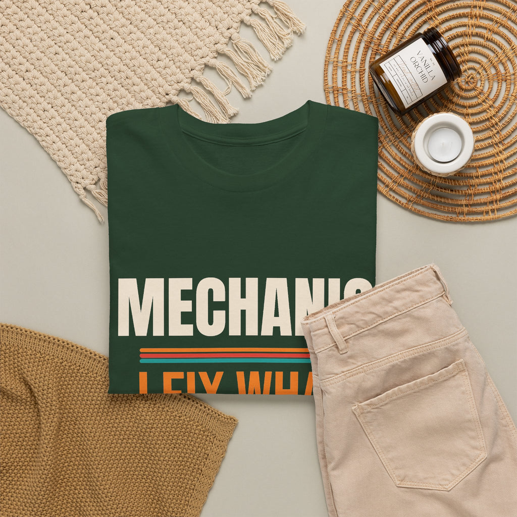 Funny Mechanic T-Shirt, Mechanic Gift for Men, Birthday, Father's Day and Christmas Gift