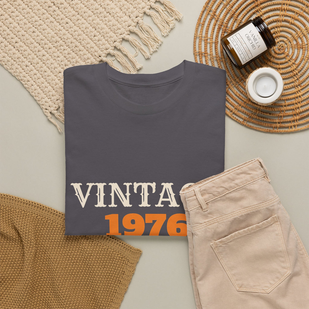 50th Birthday Vintage 1976 T-Shirt, 50 Year Old Birthday Gift for Men and Women, 50th Birthday Party Gift
