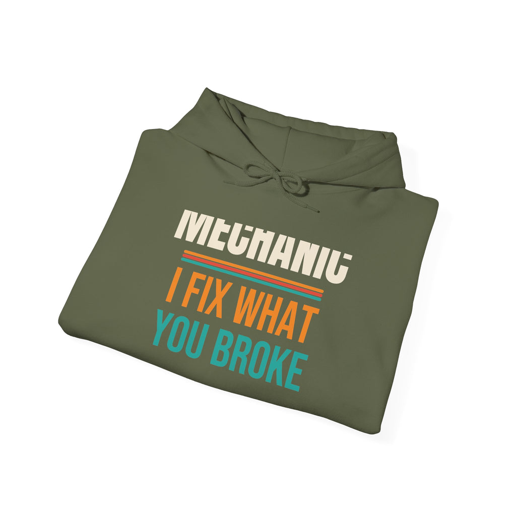 Funny Mechanic Hoodie, Mechanic Gift for Men, Birthday, Father's Day and Christmas Gift