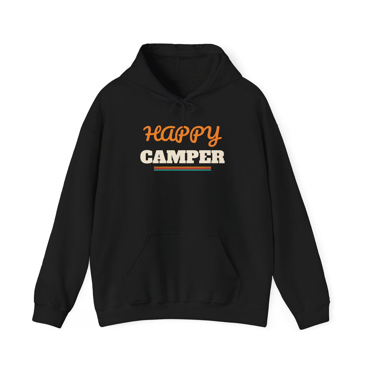 Happy Camper Hoodie, Camping Gift for Women and Men, Camping Trips, Birthday and Christmas Gift