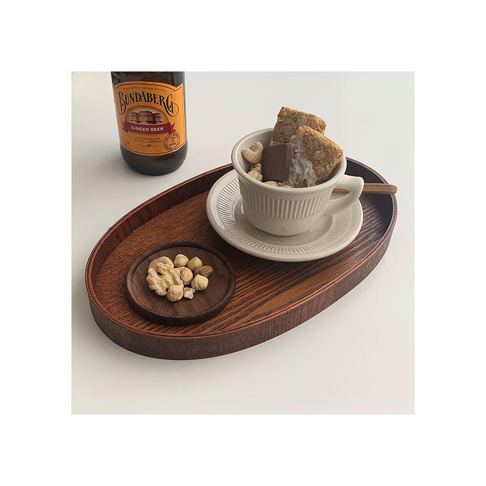 Japanese Walnut Wooden Coaster