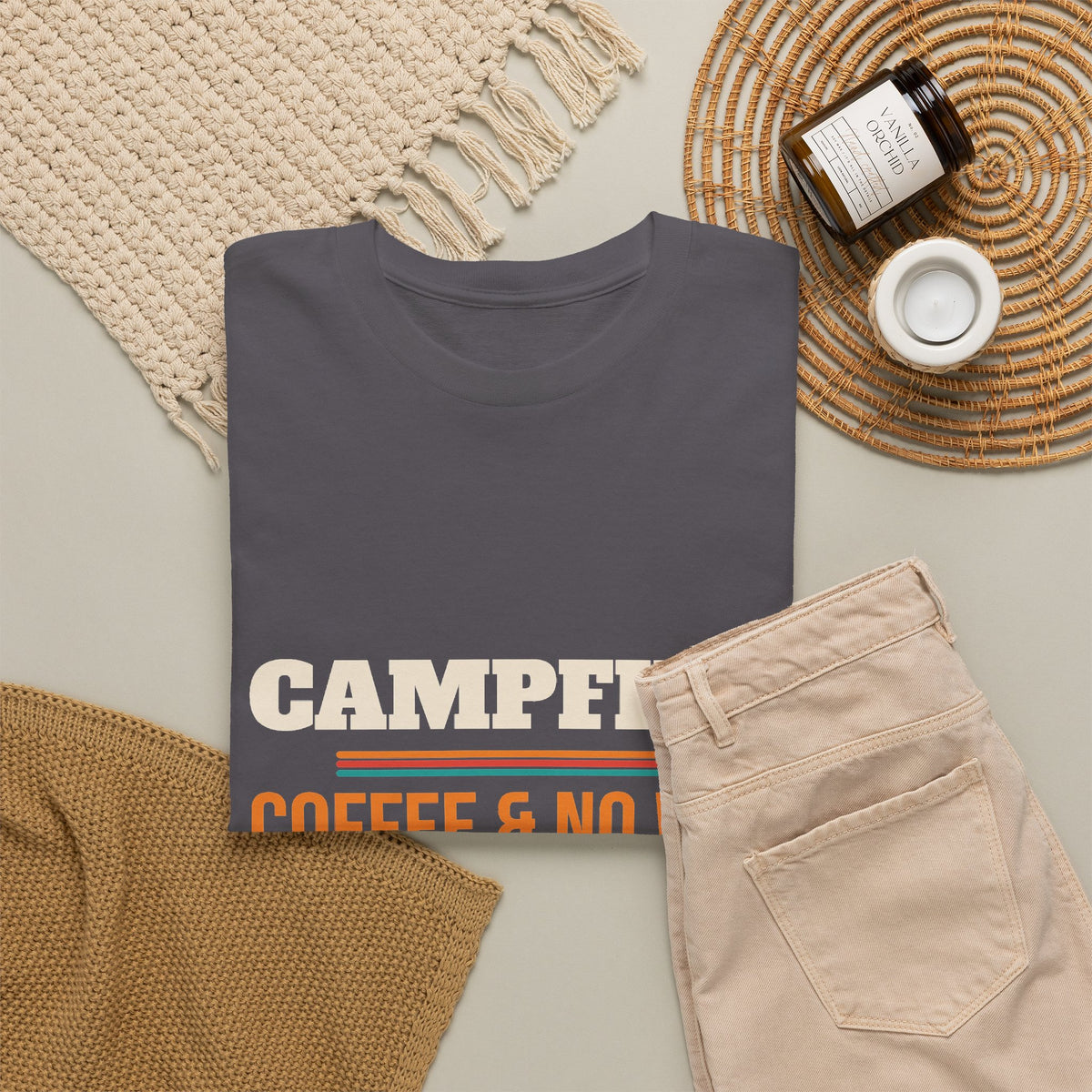 Funny Camping T-Shirt, Camper Gift for Men and Women, Camping Trips, Birthday and Christmas Gift