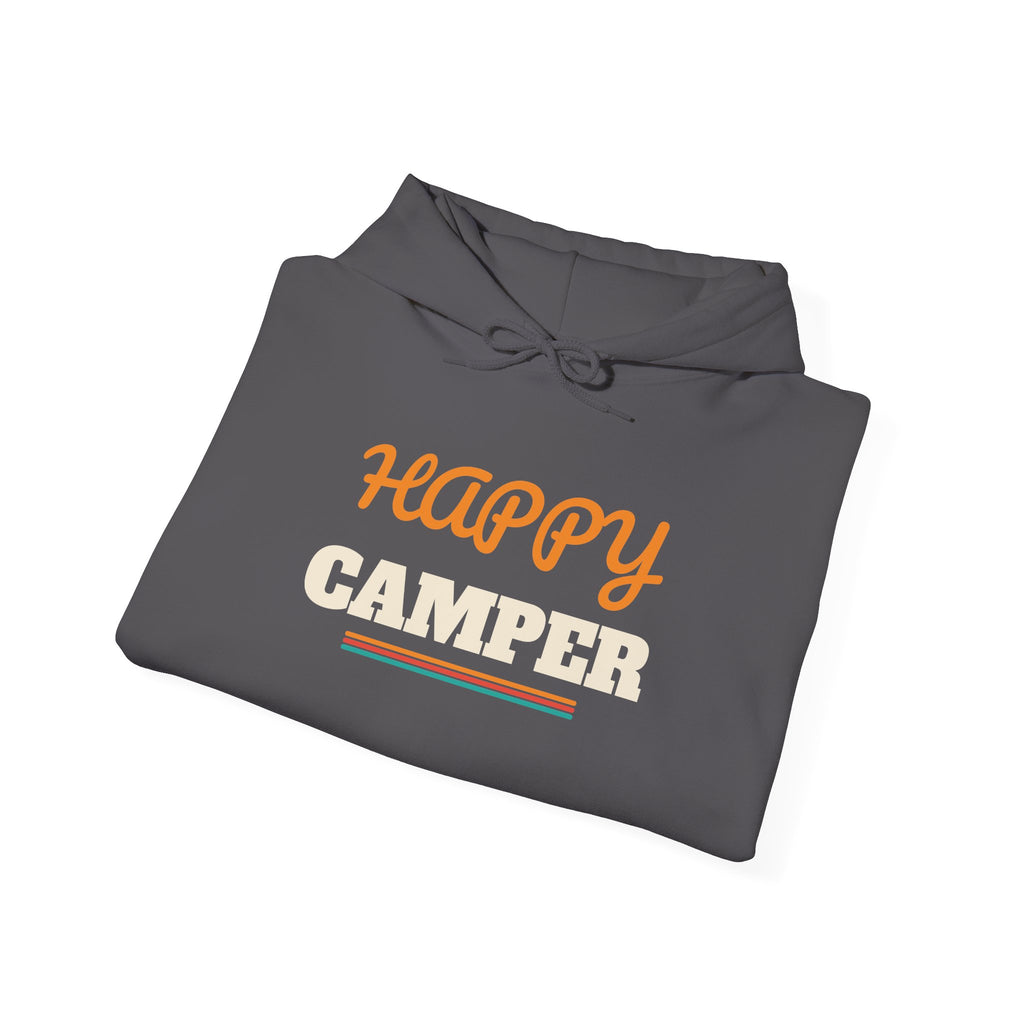Happy Camper Hoodie, Camping Gift for Women and Men, Camping Trips, Birthday and Christmas Gift