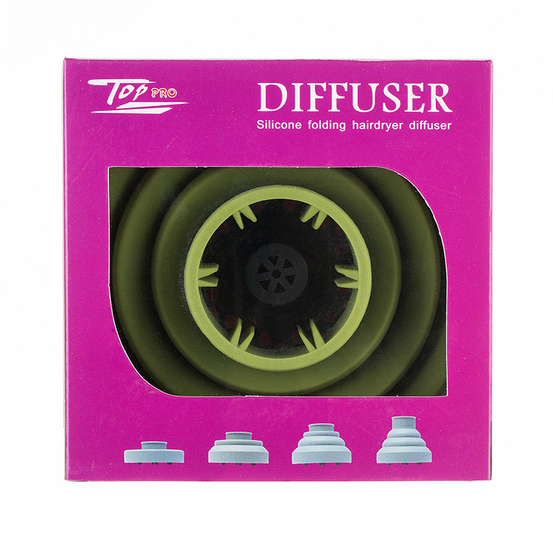 Silicone Folding Hair Diffuser