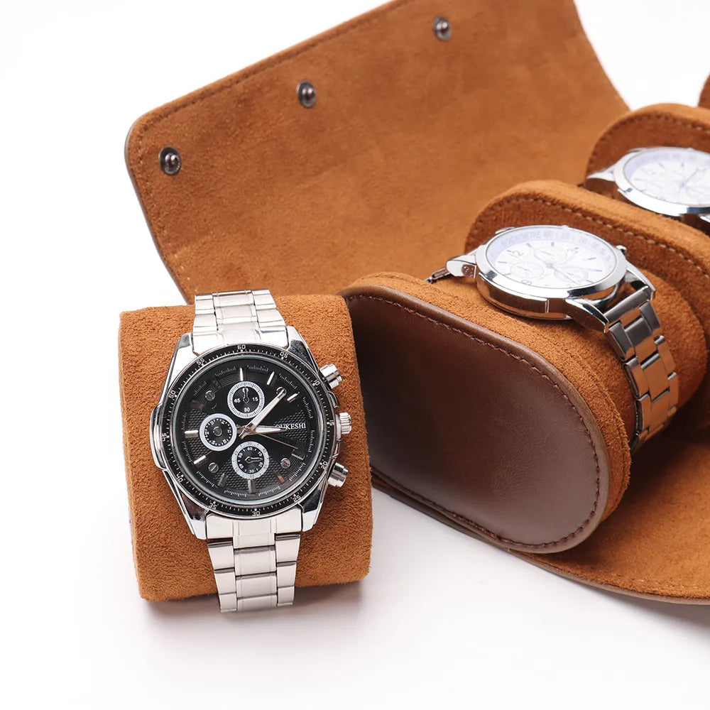 3 Slot Travel Watch Case