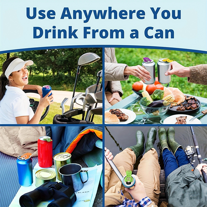 Plastic Cola Can and Bottle Opener – Simple, Small, and Easy to Use view 10