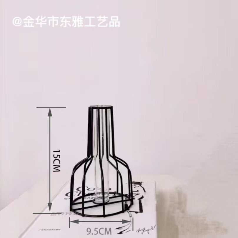 Nordic Metal Propagation Vase