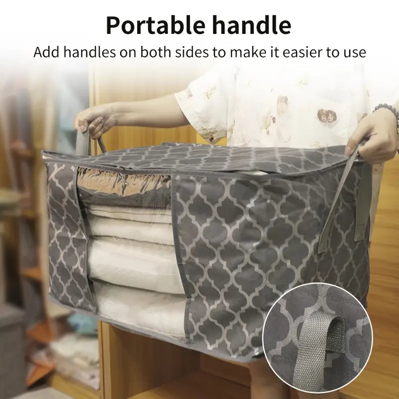 Non-woven Quilt Storage Bag for Home Organization view 2