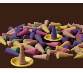 Mixed Scented Incense Cones in Tower Box