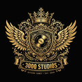 3000 Studios Gold Crest Tee