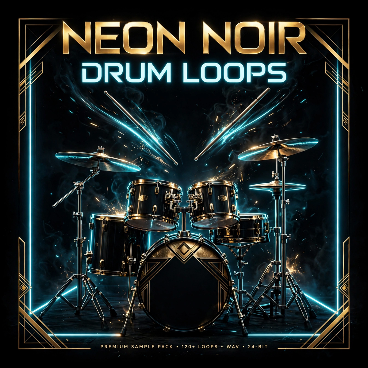 Neon Noir Drum Loops